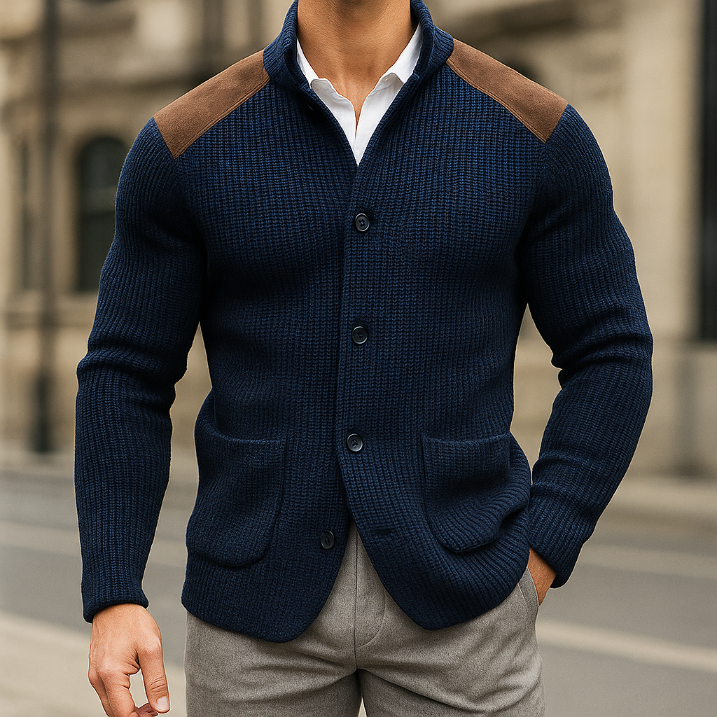 Argilla Sicilia | ROSSI ROMA | BLAZER IN MAGLIA TESTURIZZATA
