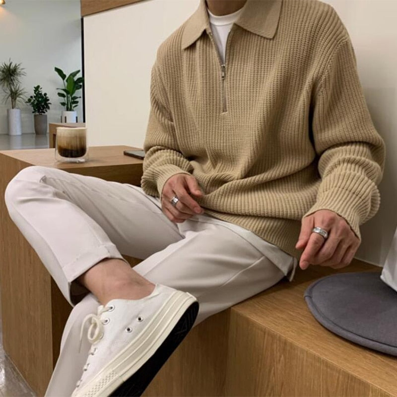 Liam - Fermeture Éclair Vintage | Classique pour Hommes