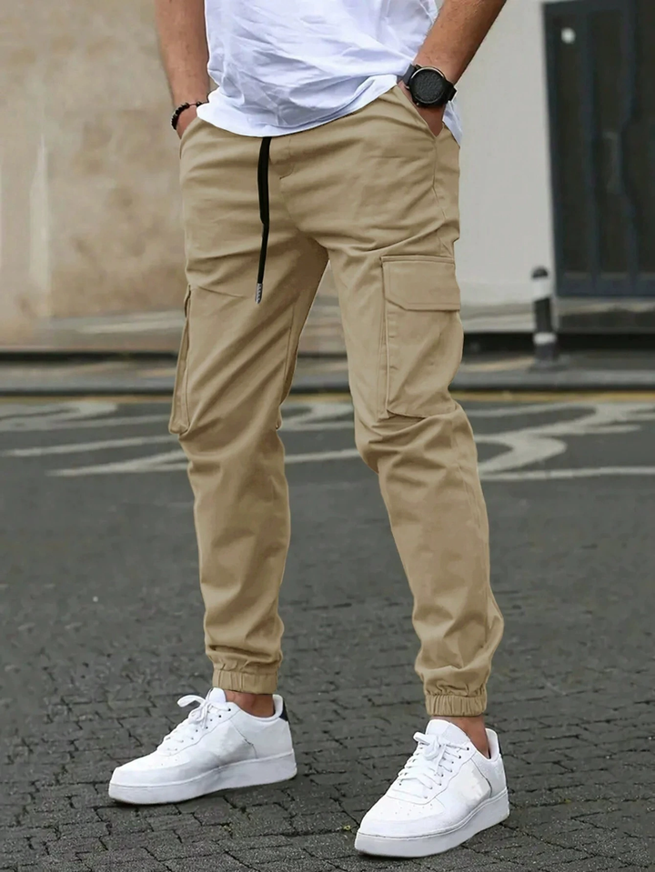 Léo – Pantalon cargo jogger, confort et style sans compromis