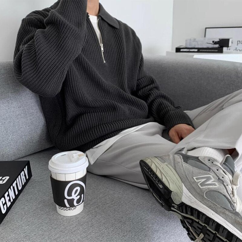 Liam - Fermeture Éclair Vintage | Classique pour Hommes