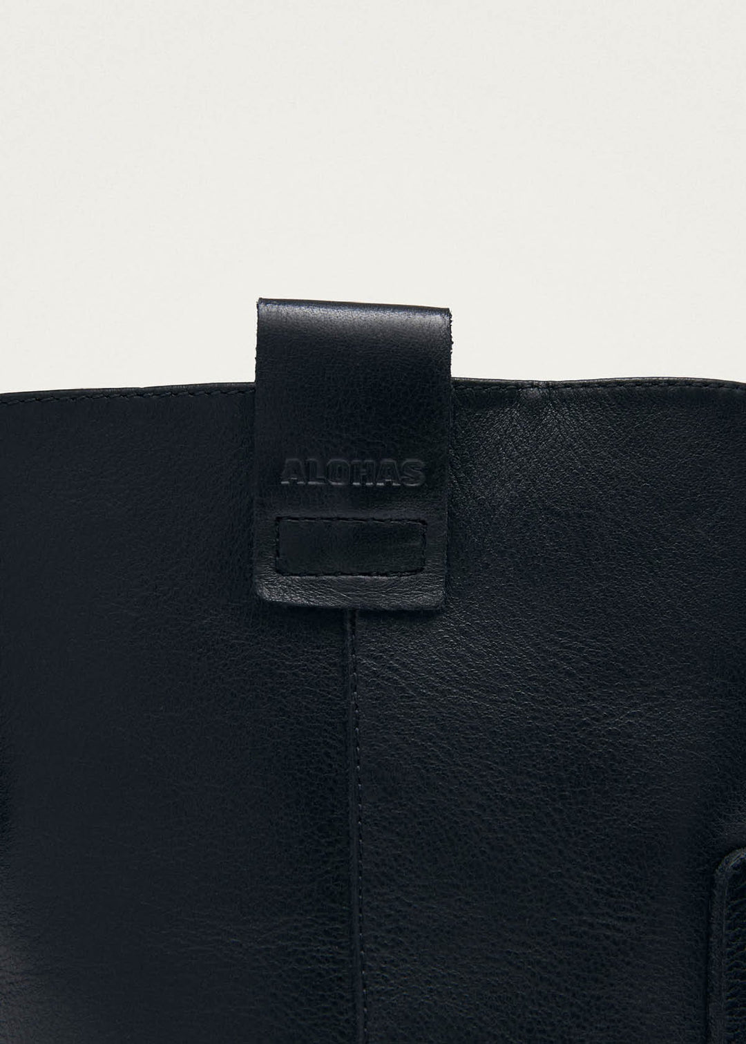 Rajan Brushed Black Leather Boots