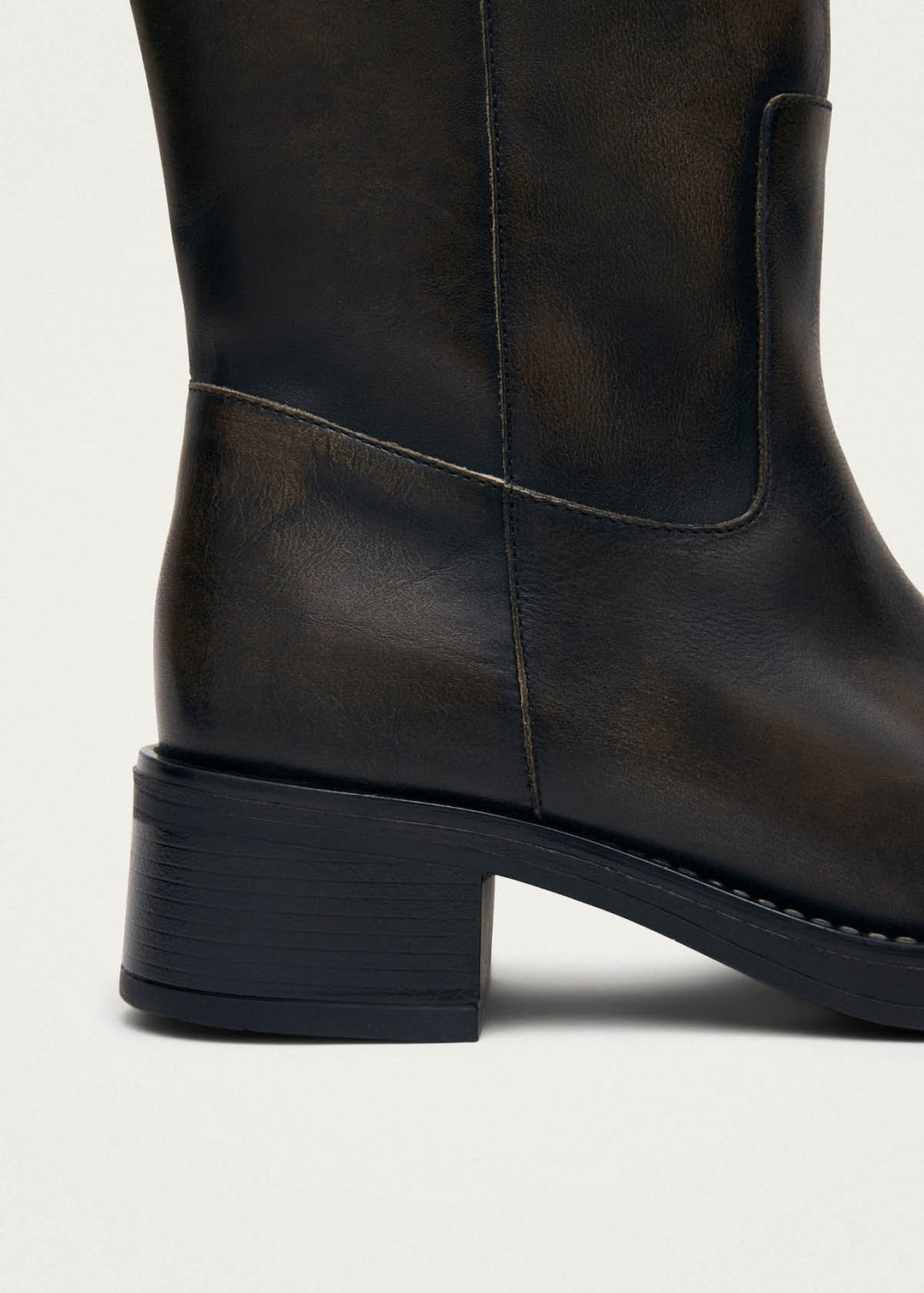 Rajan Brushed Brown Leather Boots