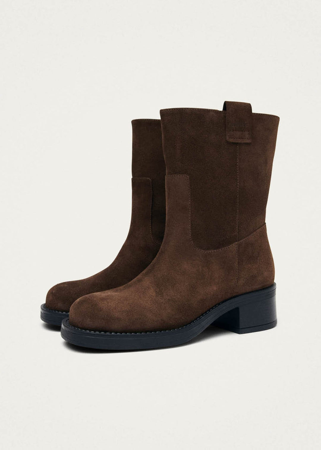 Rajan Suede Brown Leather Boots
